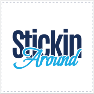 Cart Custom square stickers printed on waterproof vinyl in Australia