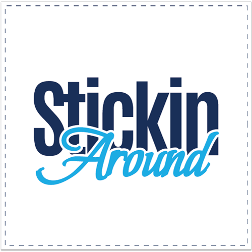 Square sticker