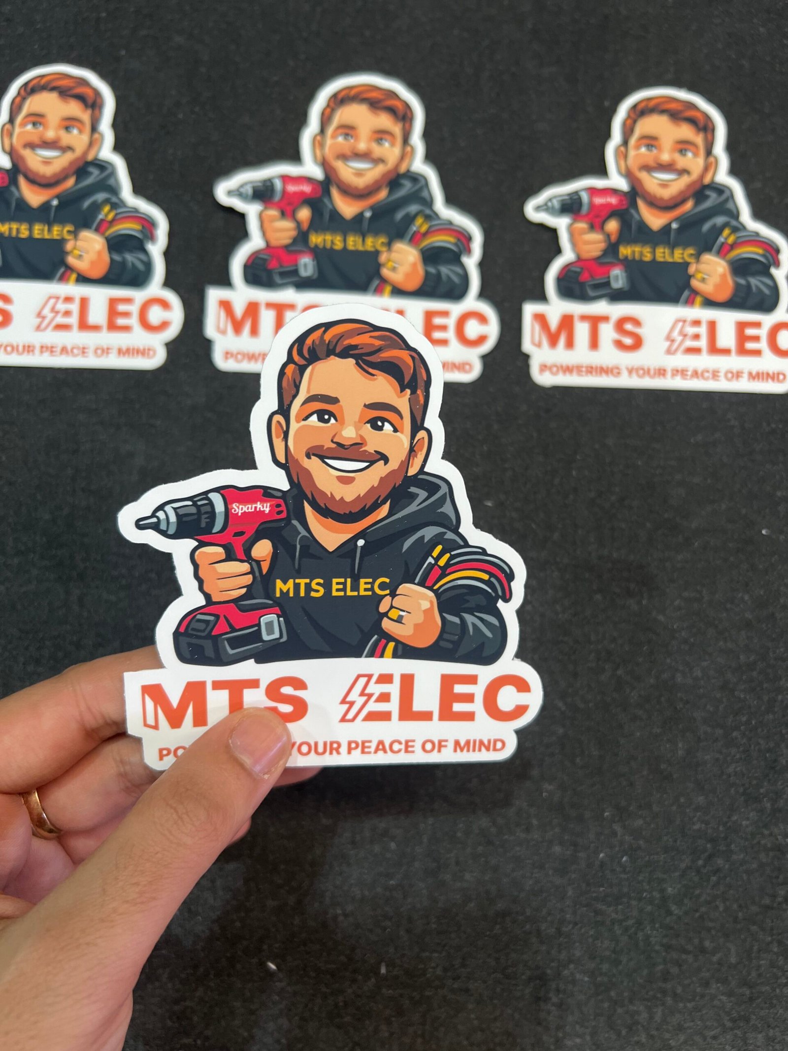 custom circle stickers Australia